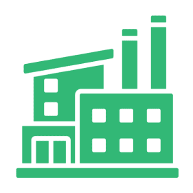 Icon of a building with a storefront and multiple windows.